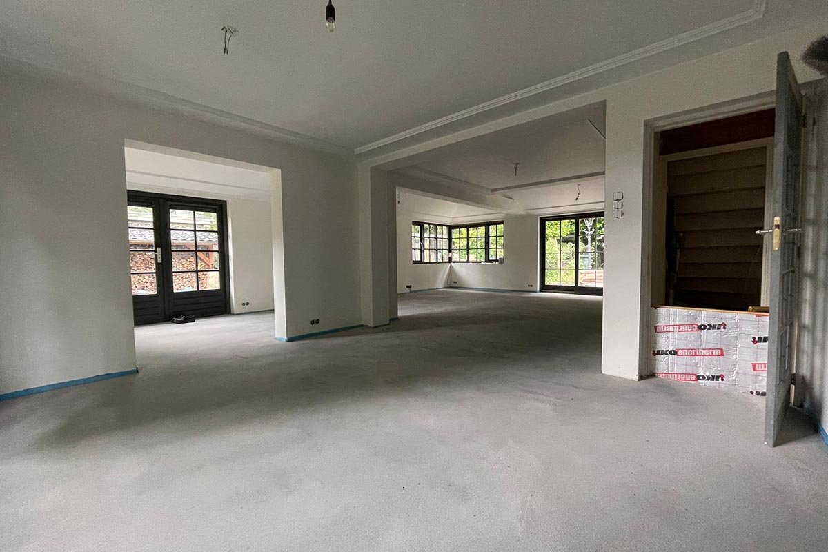 woning met cement dekvloer zwolle